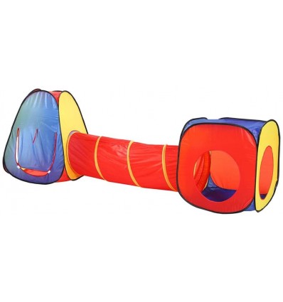 Մանկական տնակ`թունելով